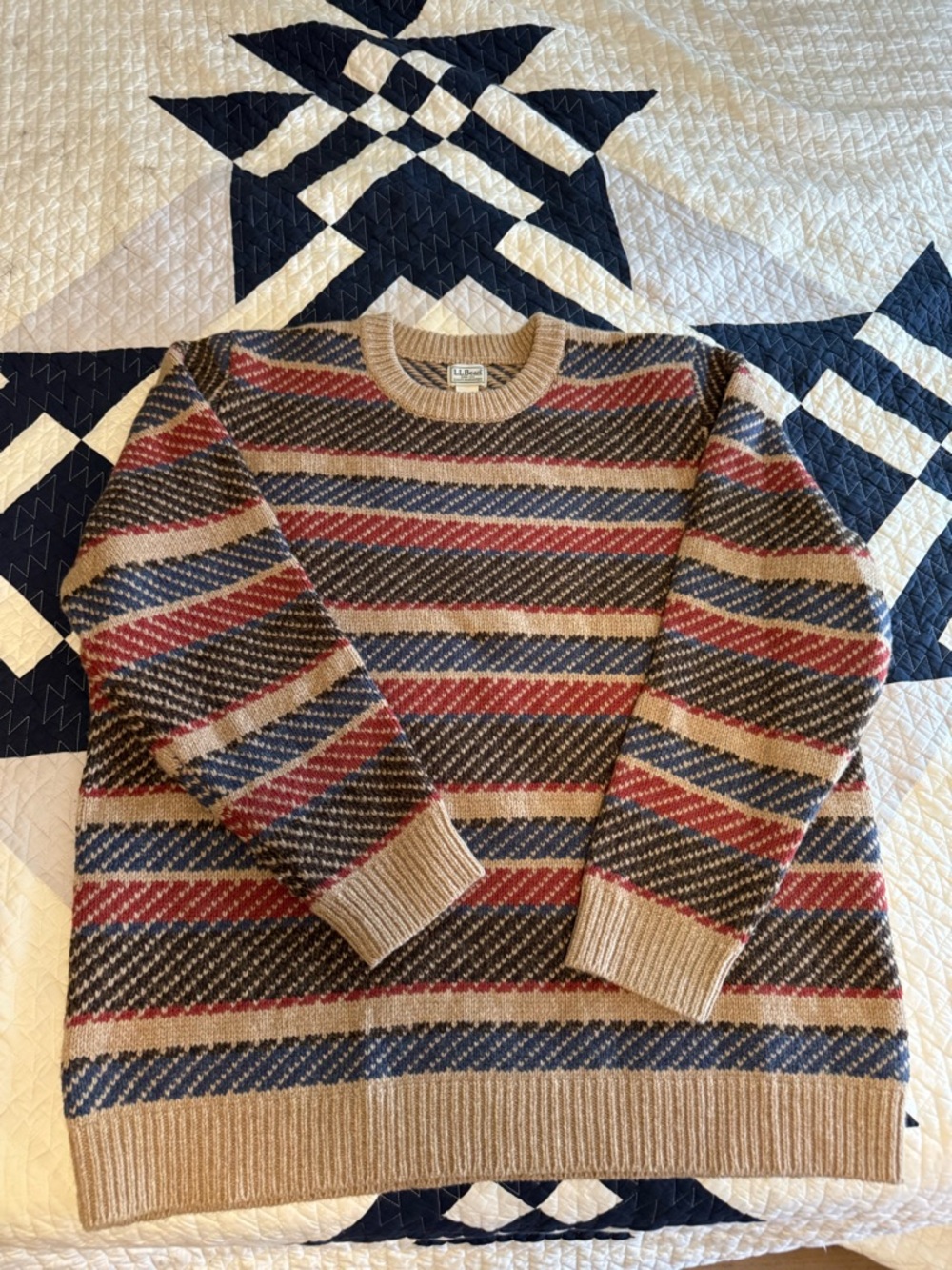 LL Bean Ragg Wool Sweater - 3XLT